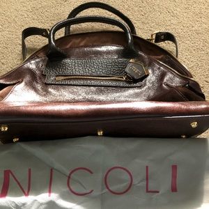 Dark brown shoulder bag